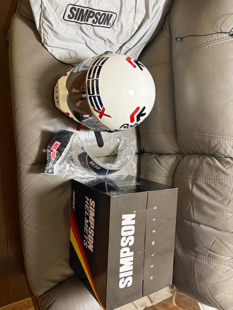 SIMSON M30 Elio de Angelis ヘルメット