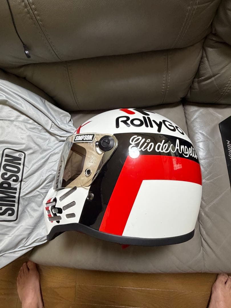 SIMSON M30 Elio de Angelis ヘルメット