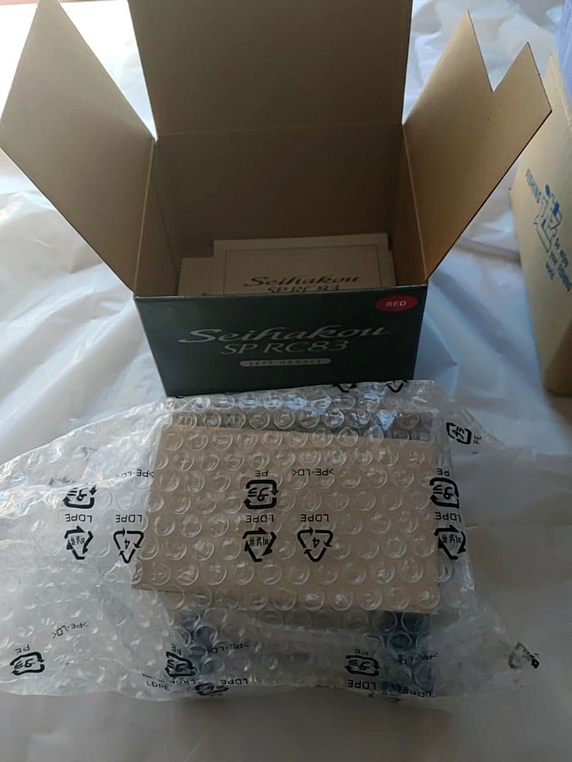 新品未使用　SHIMANO シマノ セイハコウ　SP RC83 リール 左巻き