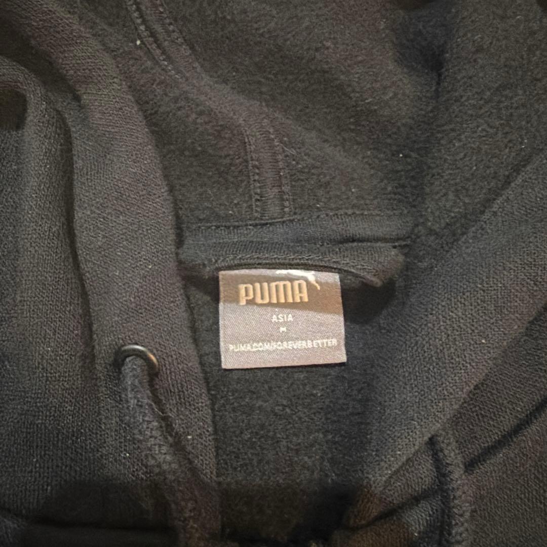 PUMA プーマ　黒　ジャージ　上下　セット　ランニングウェア　スポーツ