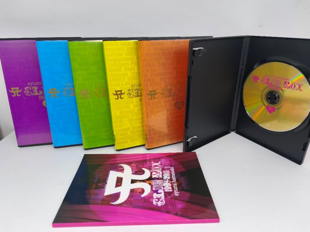 浜崎あゆみ CLIP BOX 1998-2011 DVD 6枚組