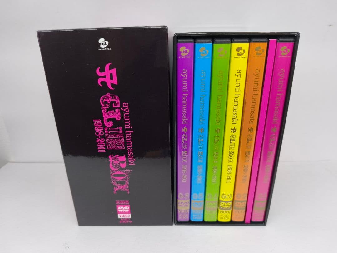 浜崎あゆみ CLIP BOX 1998-2011 DVD 6枚組