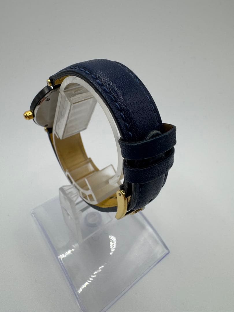 【美品・レア】H.Stern エイチ・スターン 腕時計 ネイビー×ゴールド