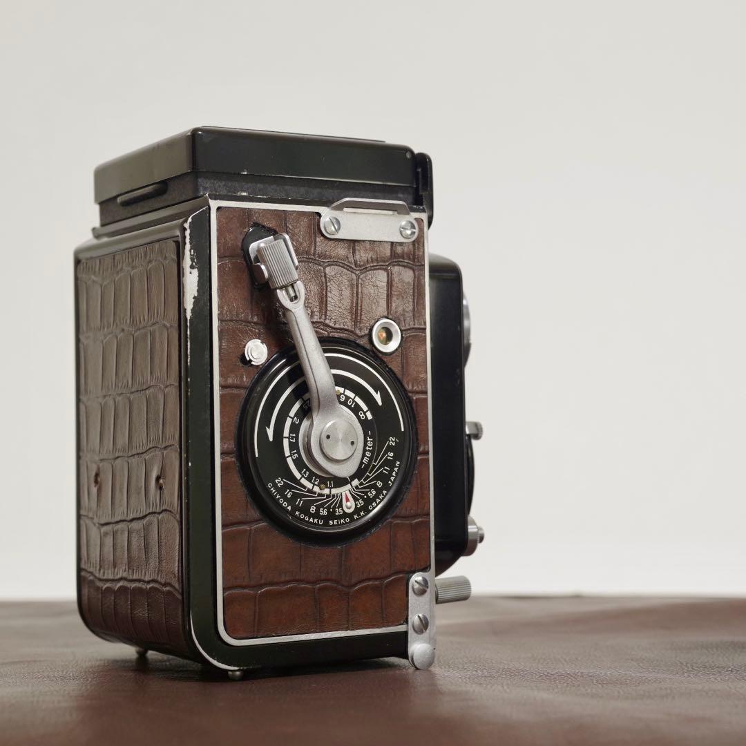 【分解清掃、動作確認済】ミノルタ オートコード 二眼レフカメラ 中判フィルム