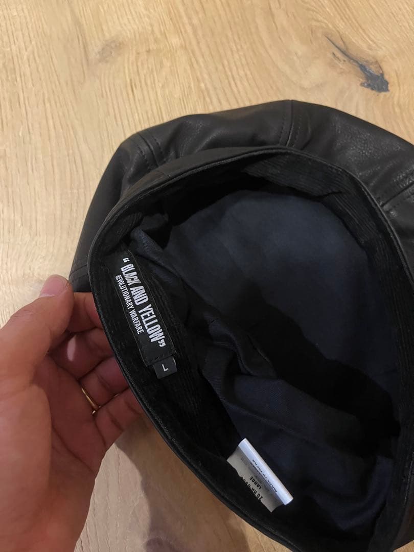 rats ラッツ　レザー　ベレー帽