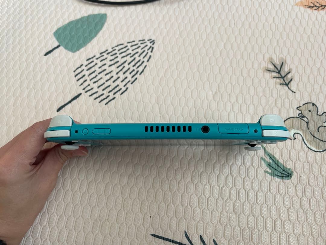 Nintendo Switch Lite ターコイズ　ジェラピケケース付き