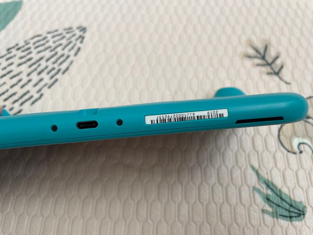 Nintendo Switch Lite ターコイズ　ジェラピケケース付き