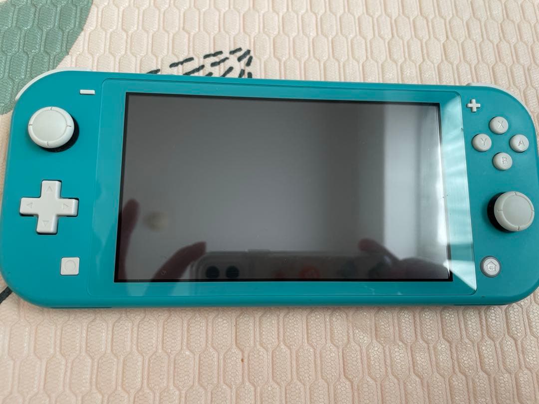 Nintendo Switch Lite ターコイズ　ジェラピケケース付き