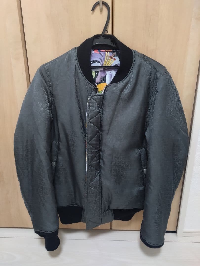 【SWAGGER】リバーシブル MA-1ジャケット グレー