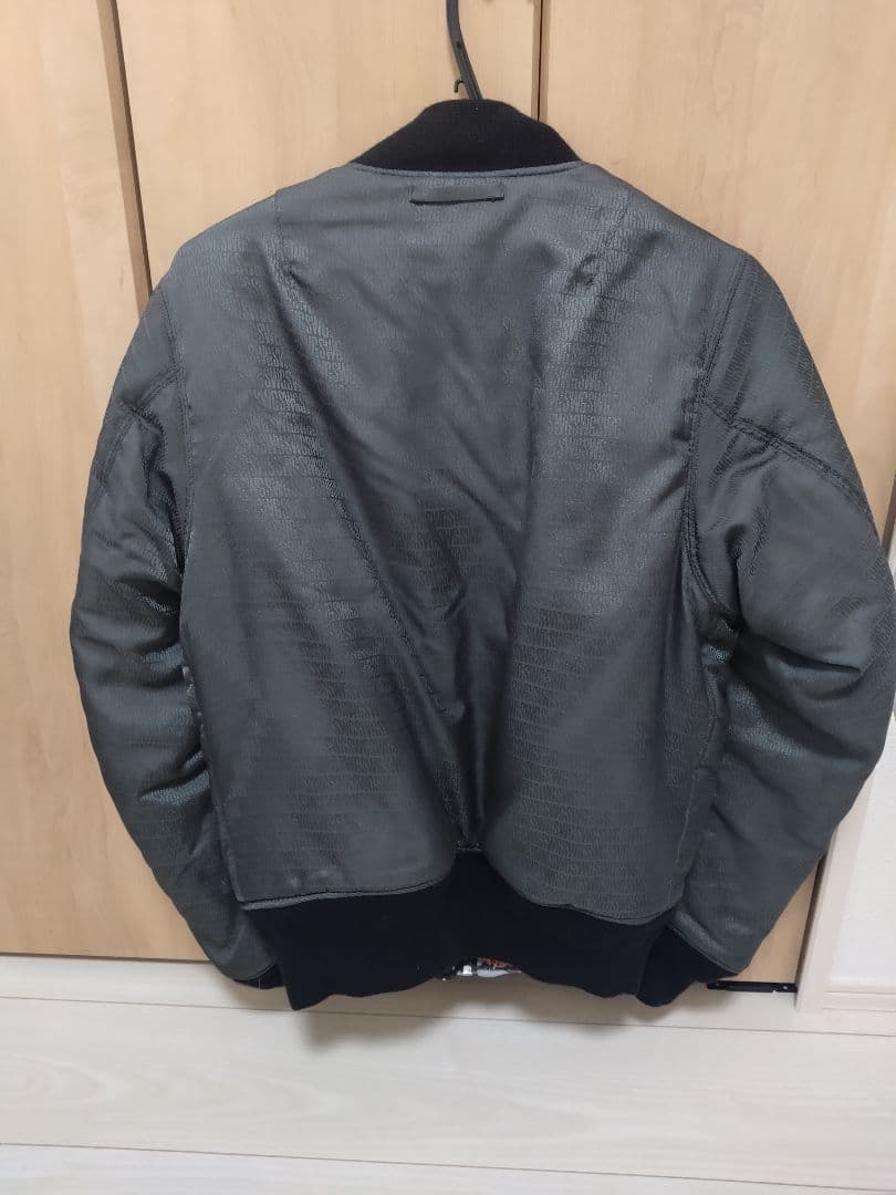 【SWAGGER】リバーシブル MA-1ジャケット グレー