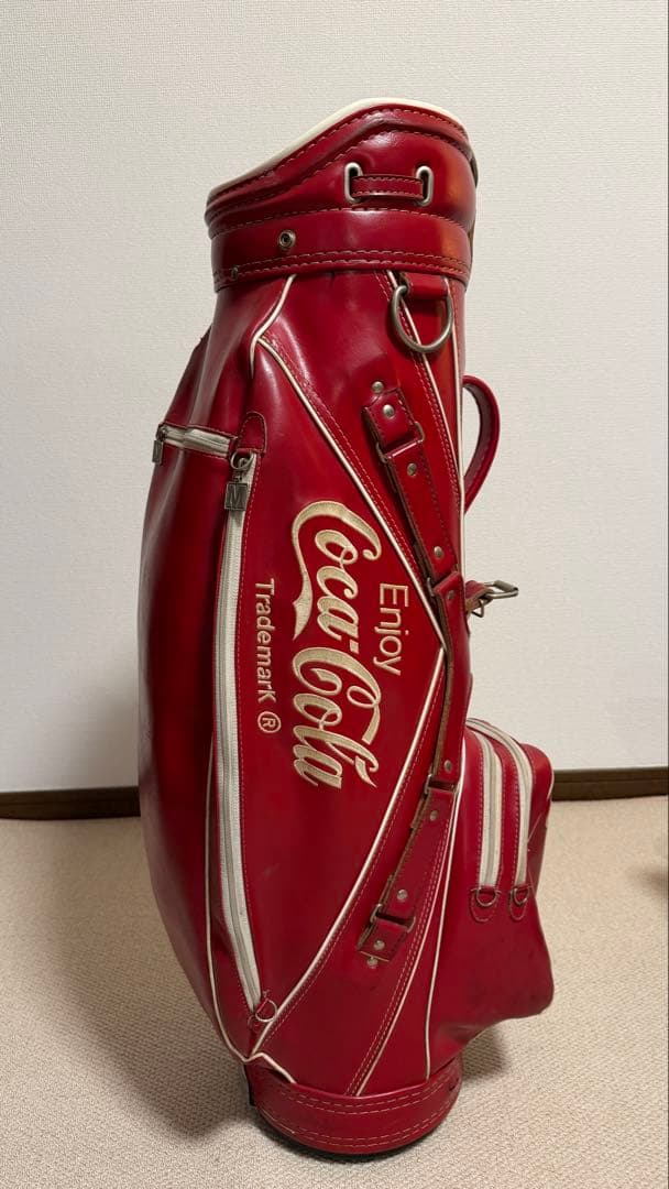 ビンテージ　ゴルフキャディバッグRon Miller Coca-Cola モデル