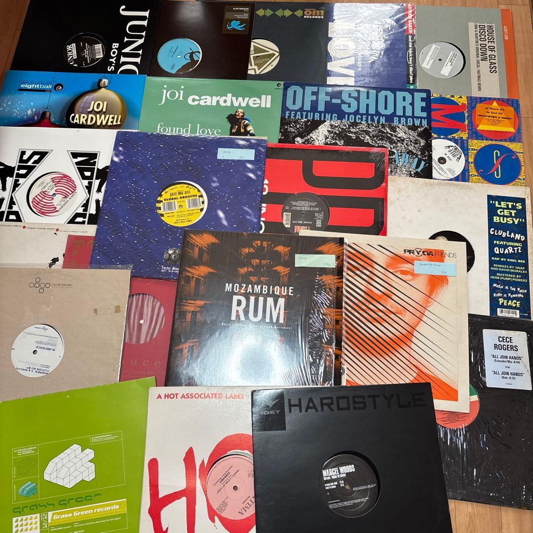 HOUSE TECHNO CLUB DANCEレコードセット　60枚 まとめ売り