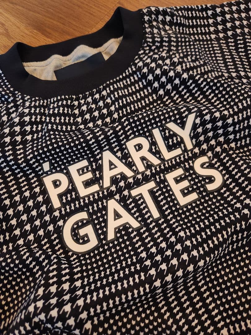 【タフレックス×サーモトロンラボジカ】パーリーゲイツ 千鳥格子柄ナイロンブルゾン