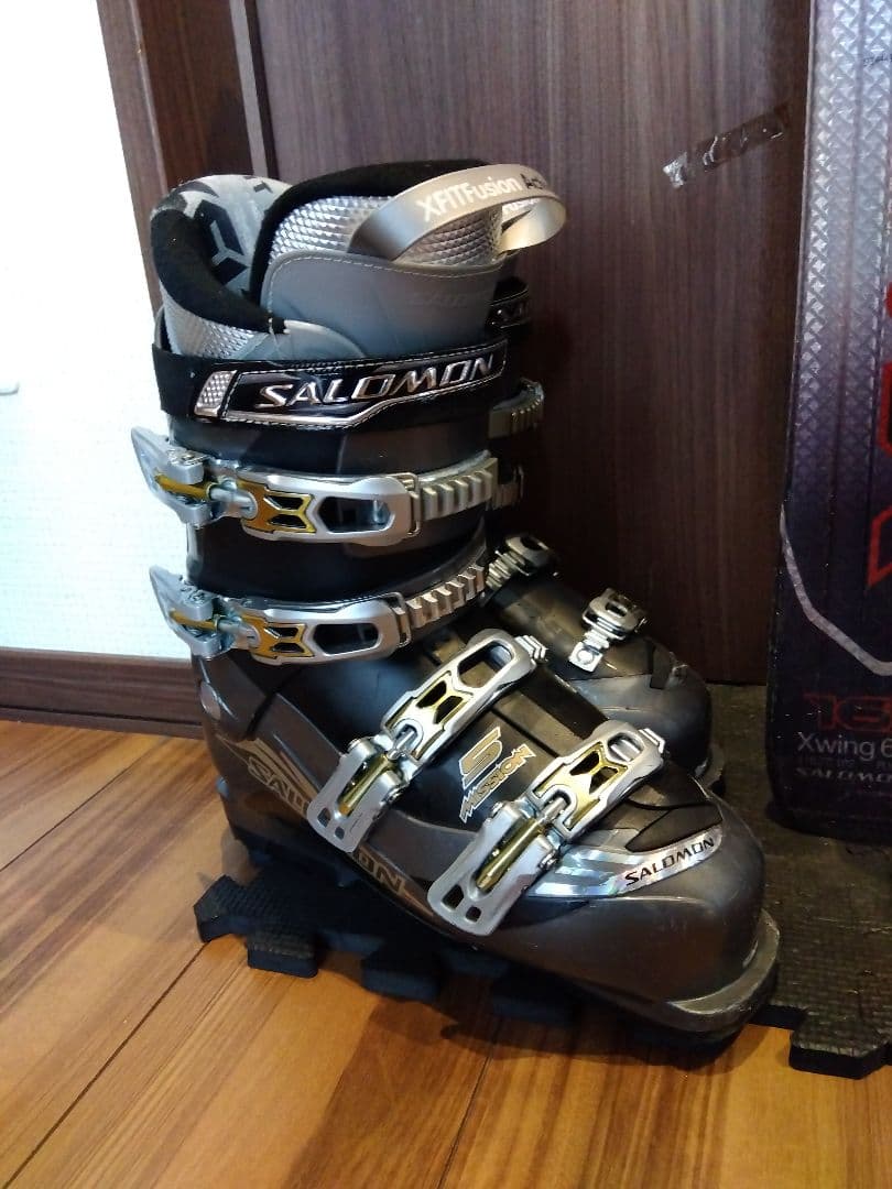 【ハイエンド】SALOMON/学生・メンズ用/スキーセット/メンテ・WAX済み✔