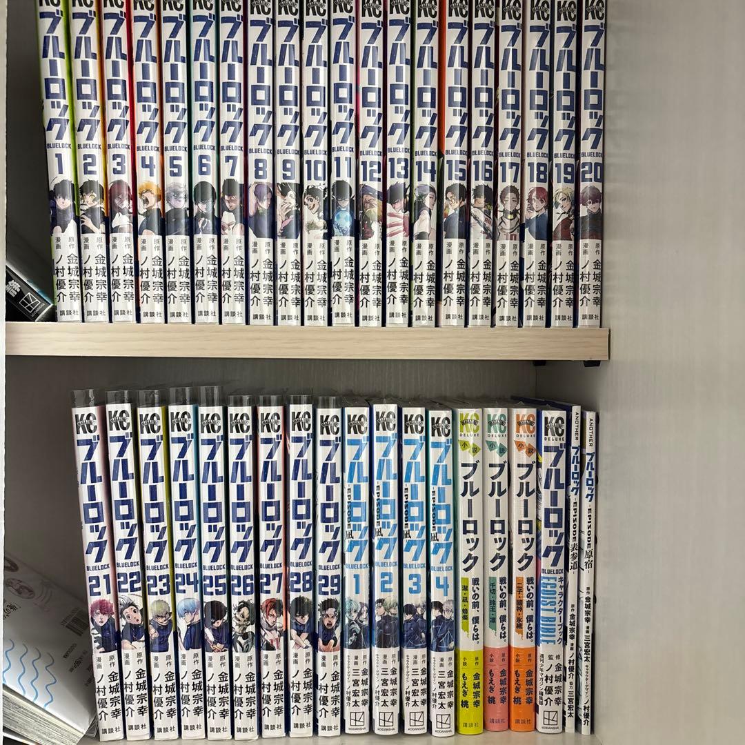 特典付き 漫画 小説 ブルーロック 39冊セット