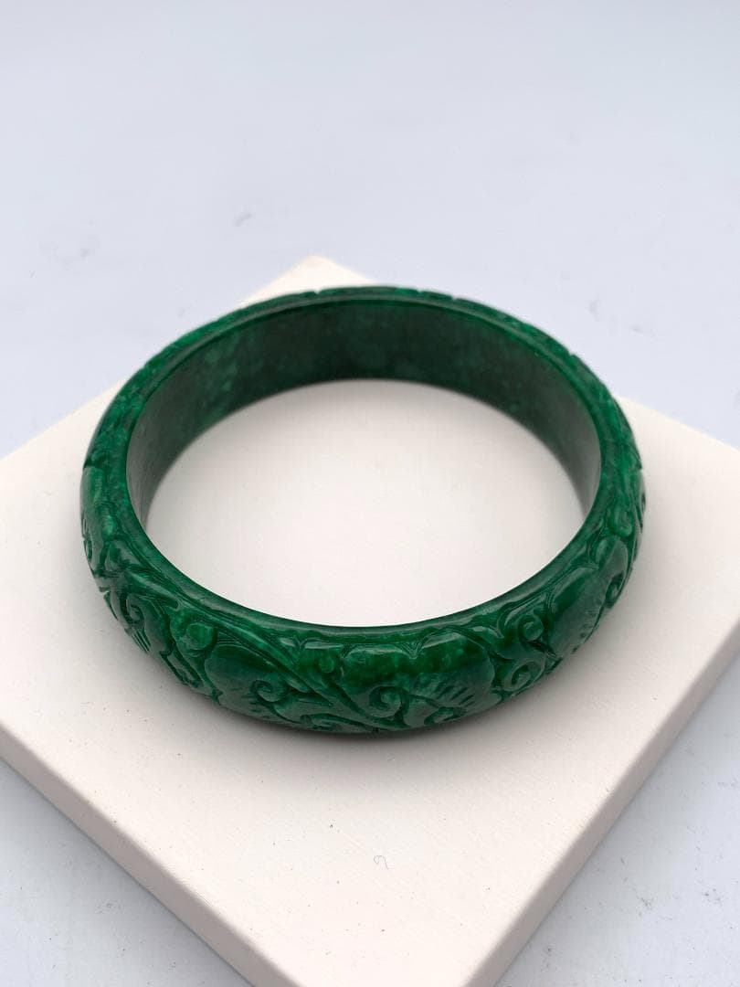 【美品】翡翠　ブレスレット　2点まとめ