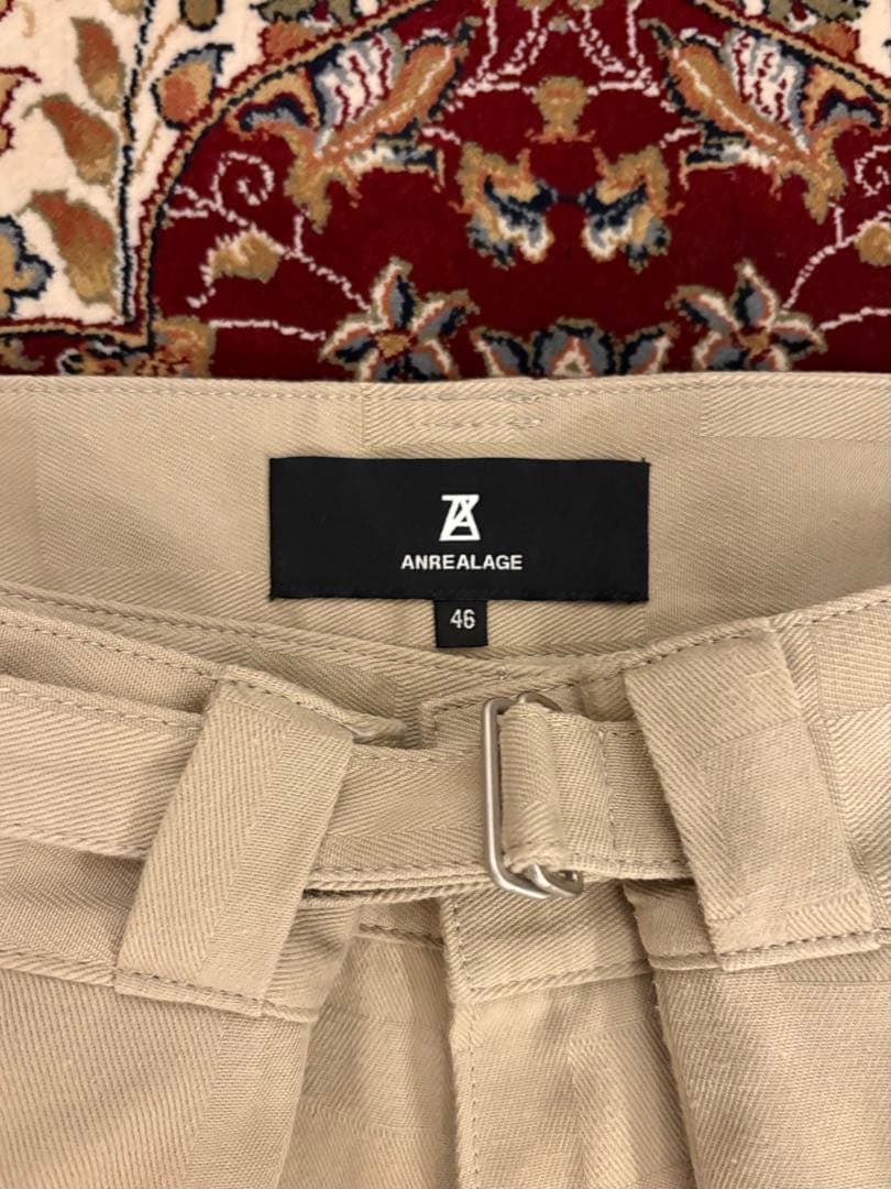 【本日限定】ANREALAGE WRAP AZ CHINO PANTS