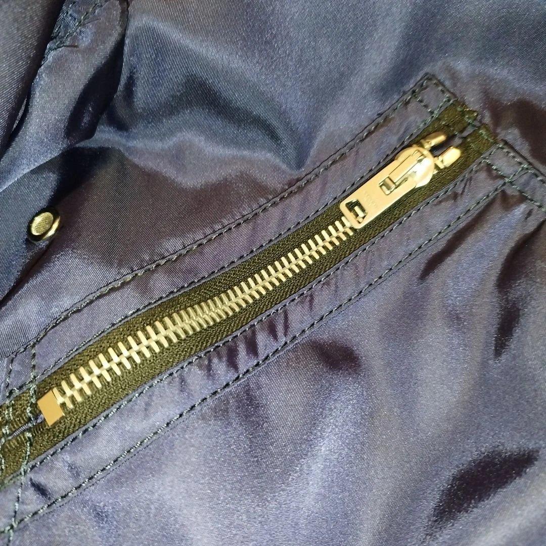 COACH MA-1 フライトジャケット ネイビー