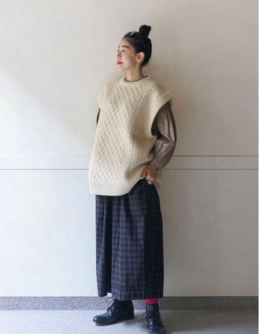 journal standard luxe アランアミ クルーネックベスト