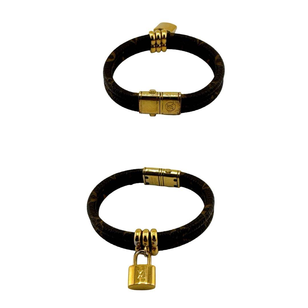 ルイヴィトン ブラスレ キープイットトゥワイス ブレスレット モノグラム 箱付き