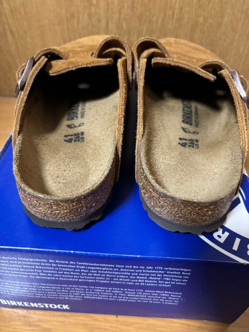 靴 BIRKENSTOCK Boston BS Mink
