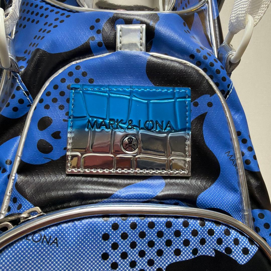 MARK & LONA ゴルフバッグブルー迷彩