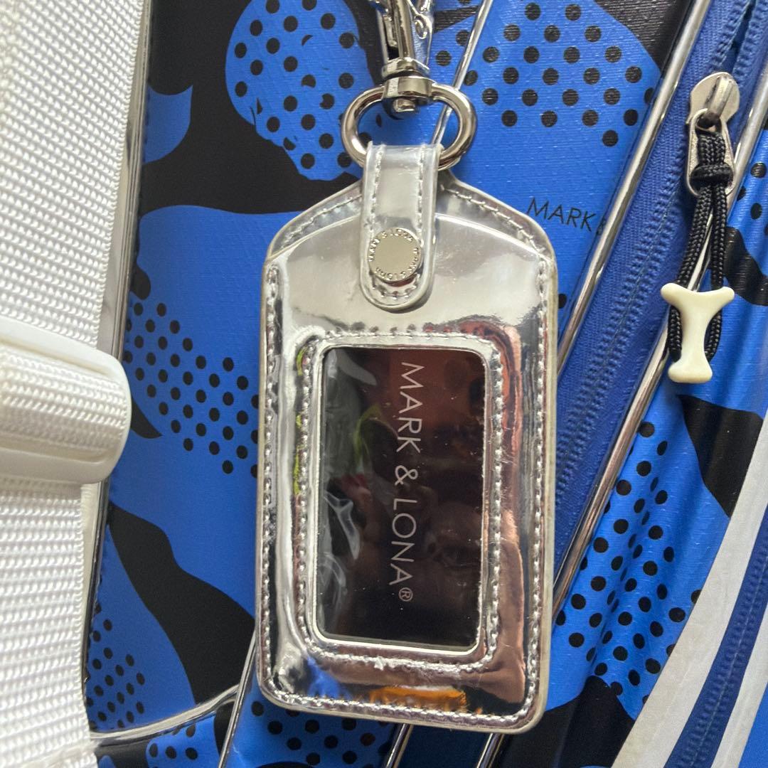 MARK & LONA ゴルフバッグブルー迷彩