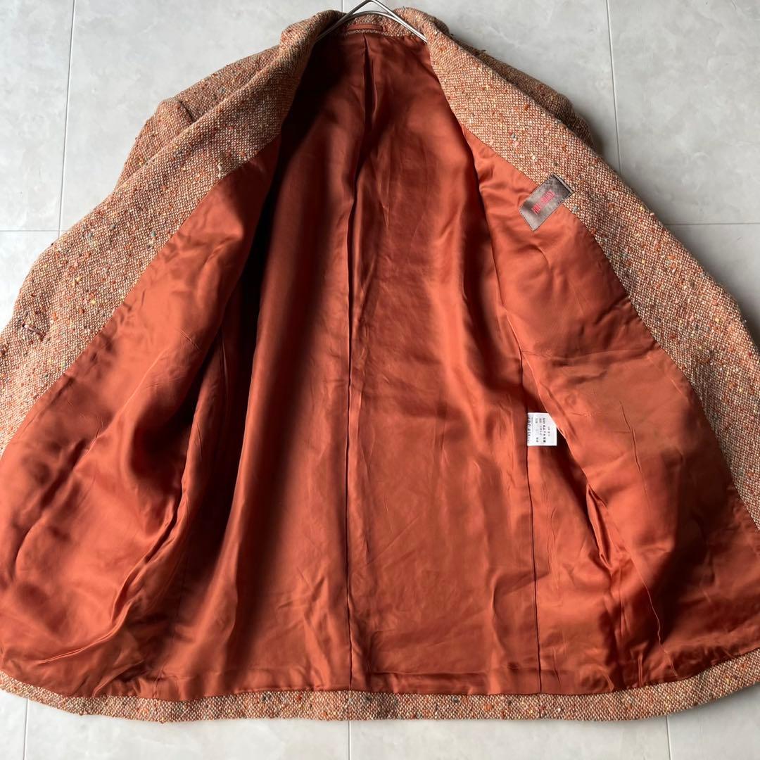 ピンクハウス PINK HOUSE ミックスツイードジャケット エルボーパッチ