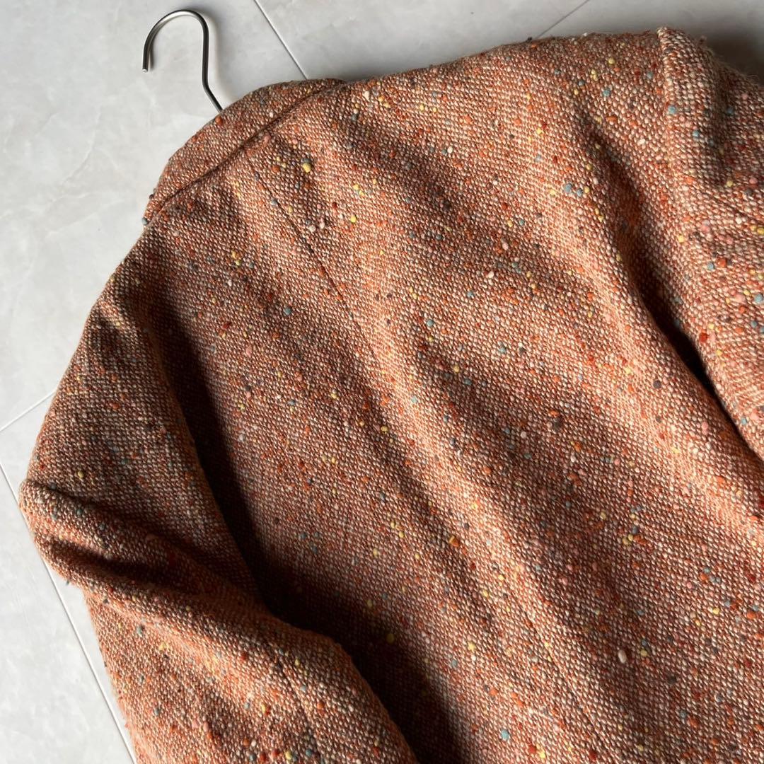 ピンクハウス PINK HOUSE ミックスツイードジャケット エルボーパッチ