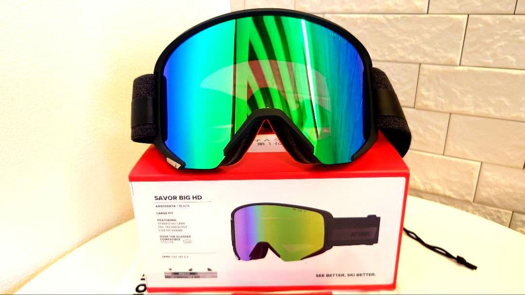 「新品未使用」ATOMIC ゴーグル