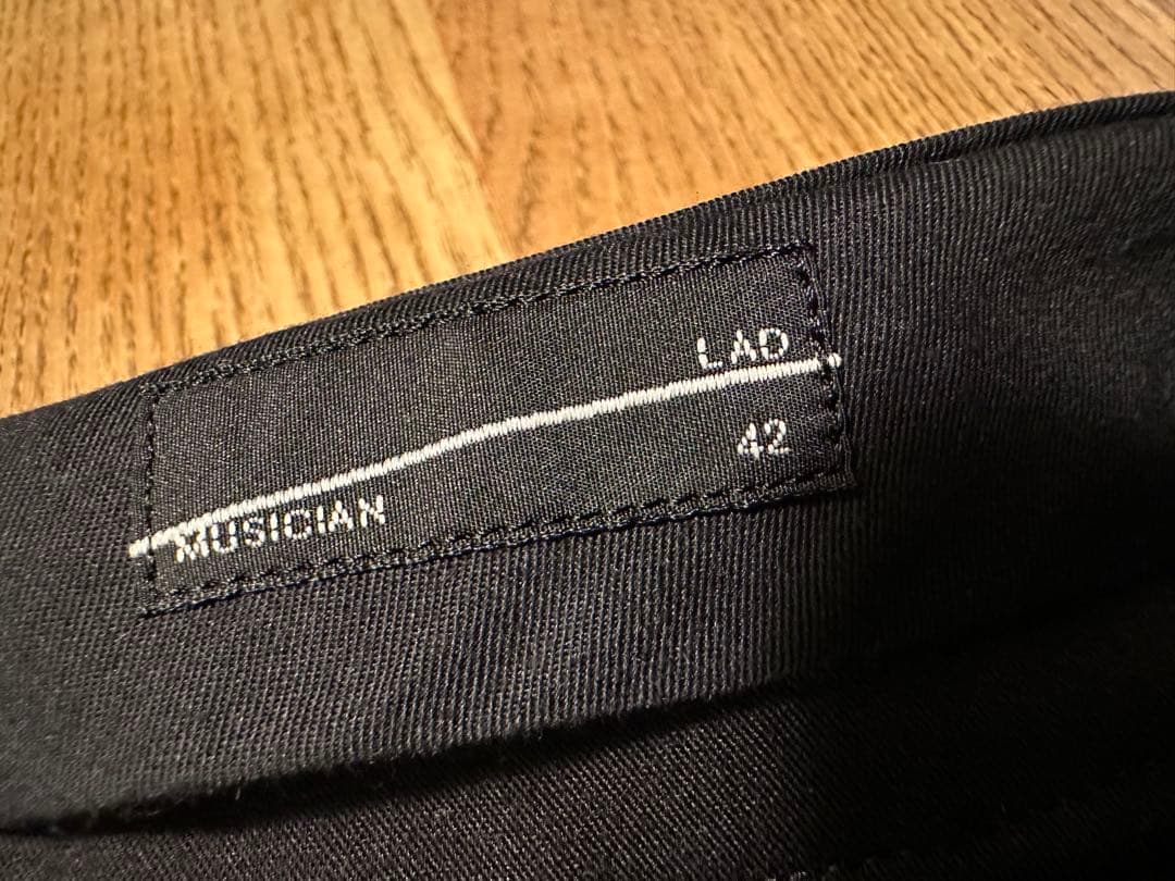 lad musician（ラッドミュージシャン） スーツ セットアップ ブラック