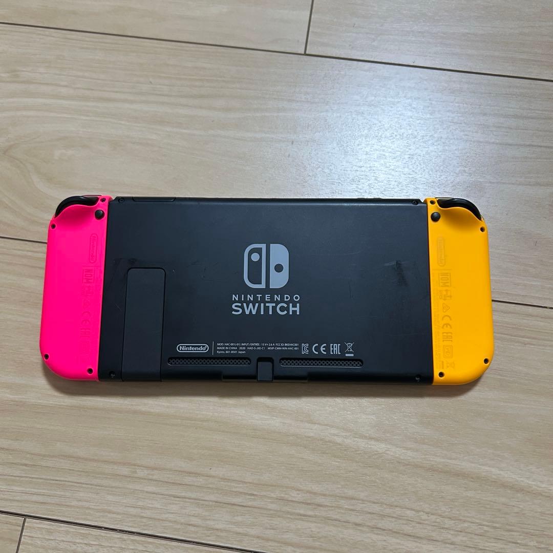 【美品】Nintendo Switch 本体　カラーカスタマイズ　付属品、箱あり
