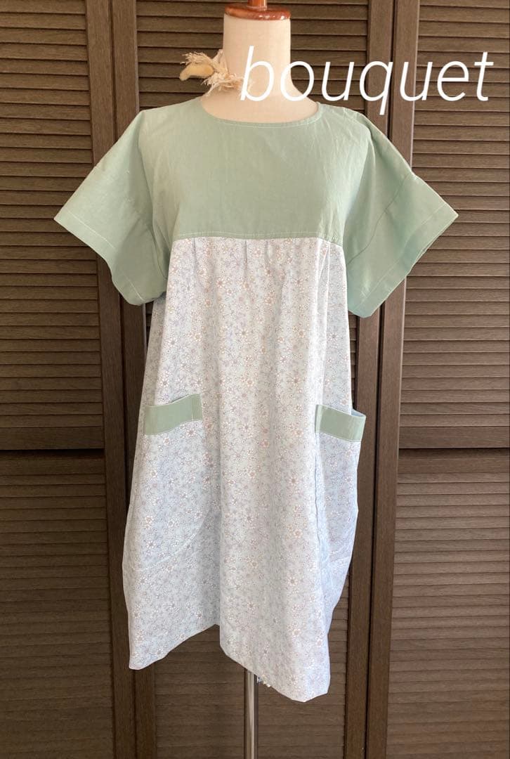 専用　エプロン　割烹着　ハンドメイド　保育士　看護師　介護士