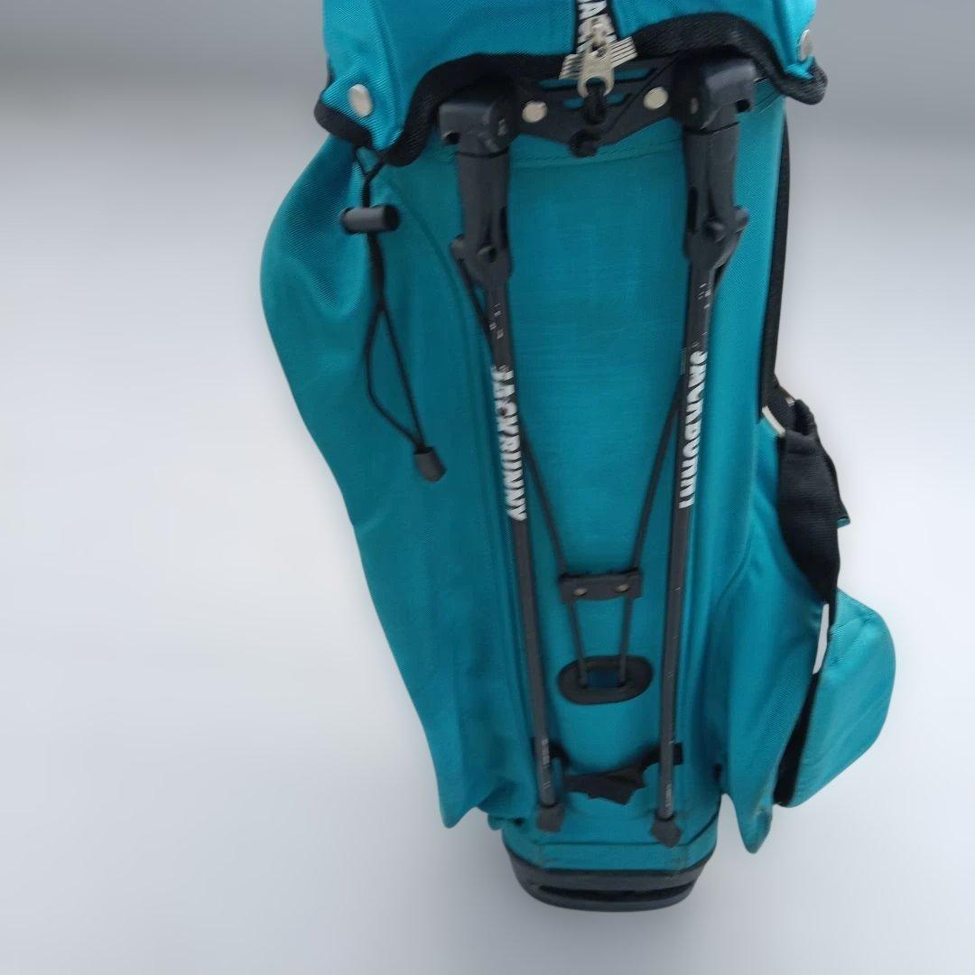 ジョニー　JACK BUNNY ターコイズ キャディバッグ