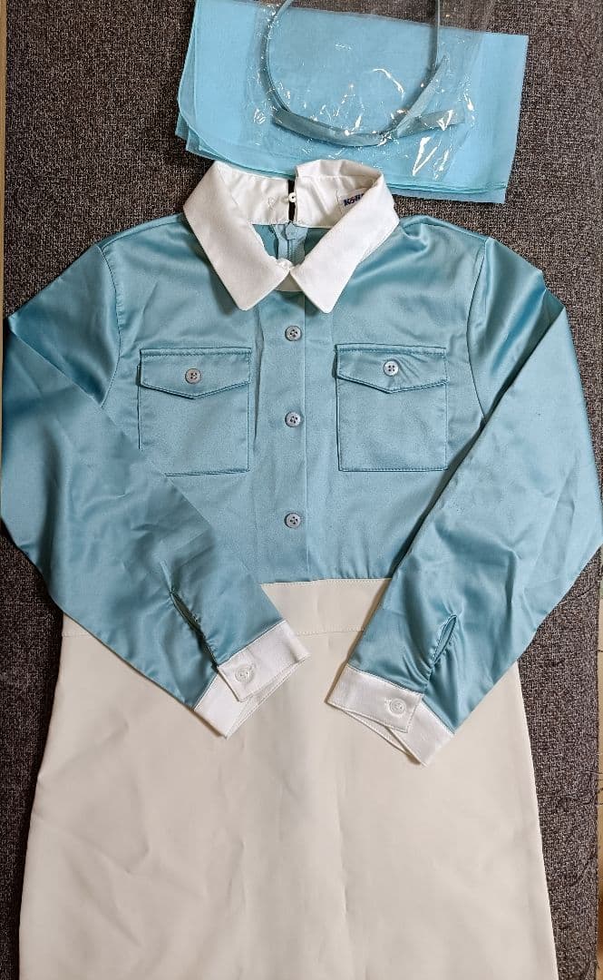 大韓航空 子供 ワンピース CA コスプレ