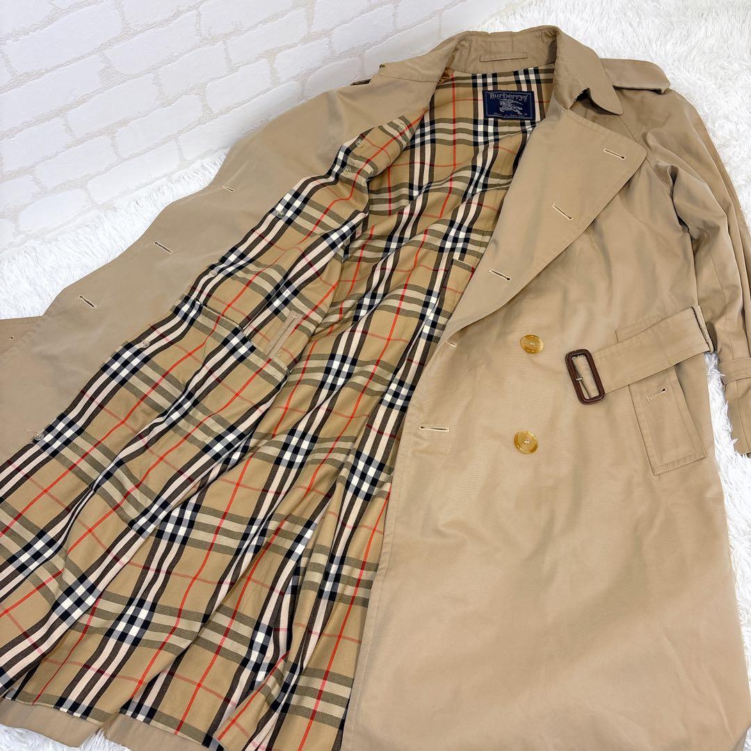 BURBERRY トレンチコート ベルト コットン100％ ベージュ L相当