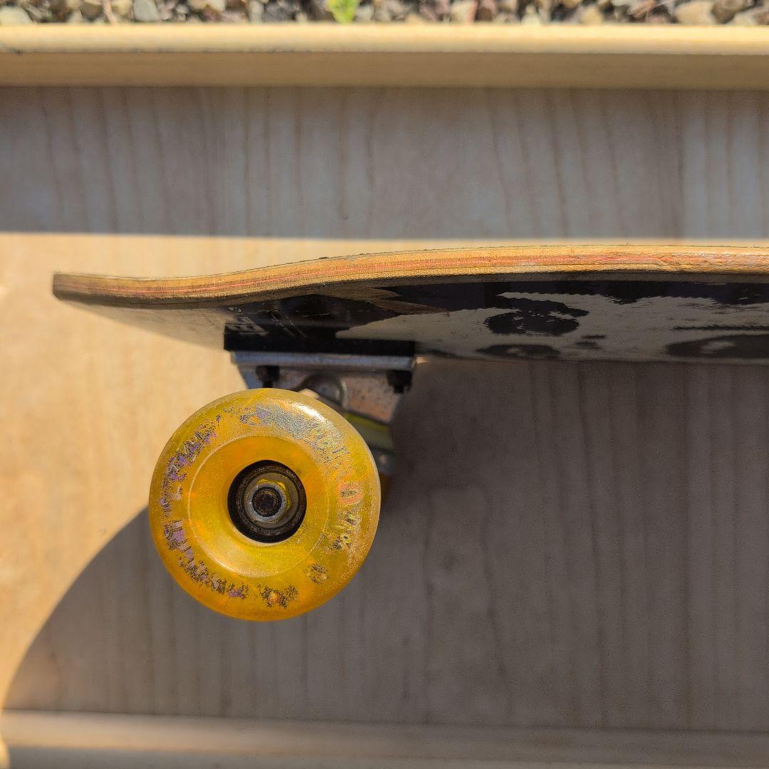 スカルデザイン スケートボード コンプリート