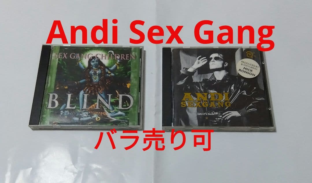 CD ( アンディ セックス ギャング )2枚