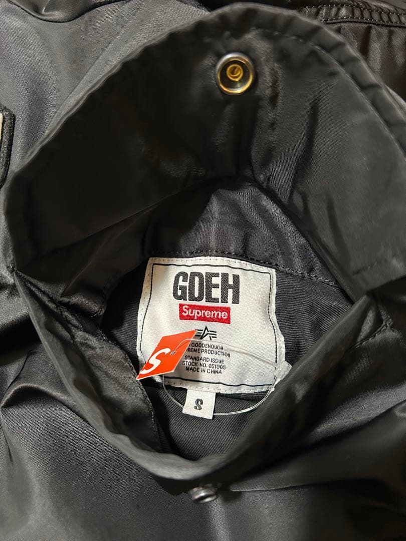 美品　Supreme×goodenoughリバーシブルMA-1