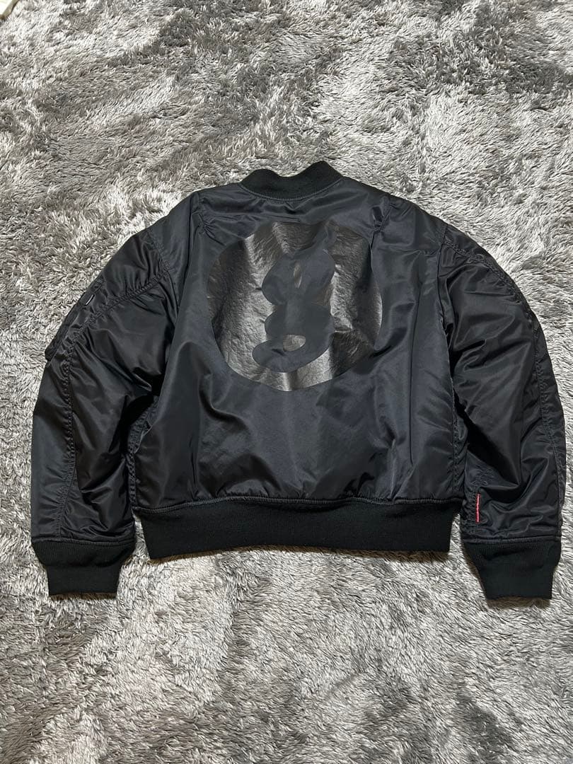 美品　Supreme×goodenoughリバーシブルMA-1