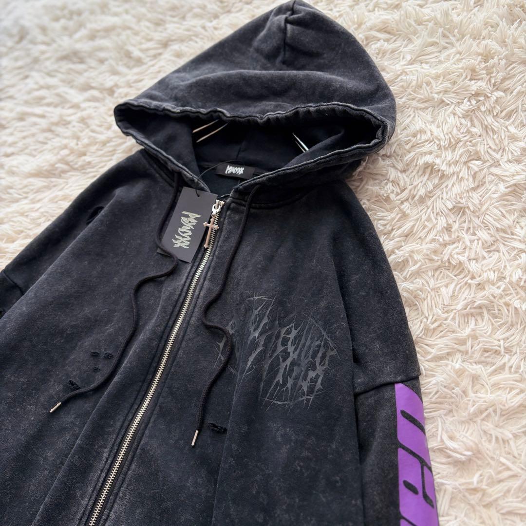 【専用✨新品タグ付】PSYNYXX ゆせまる コラボパーカー ブラック 地雷系