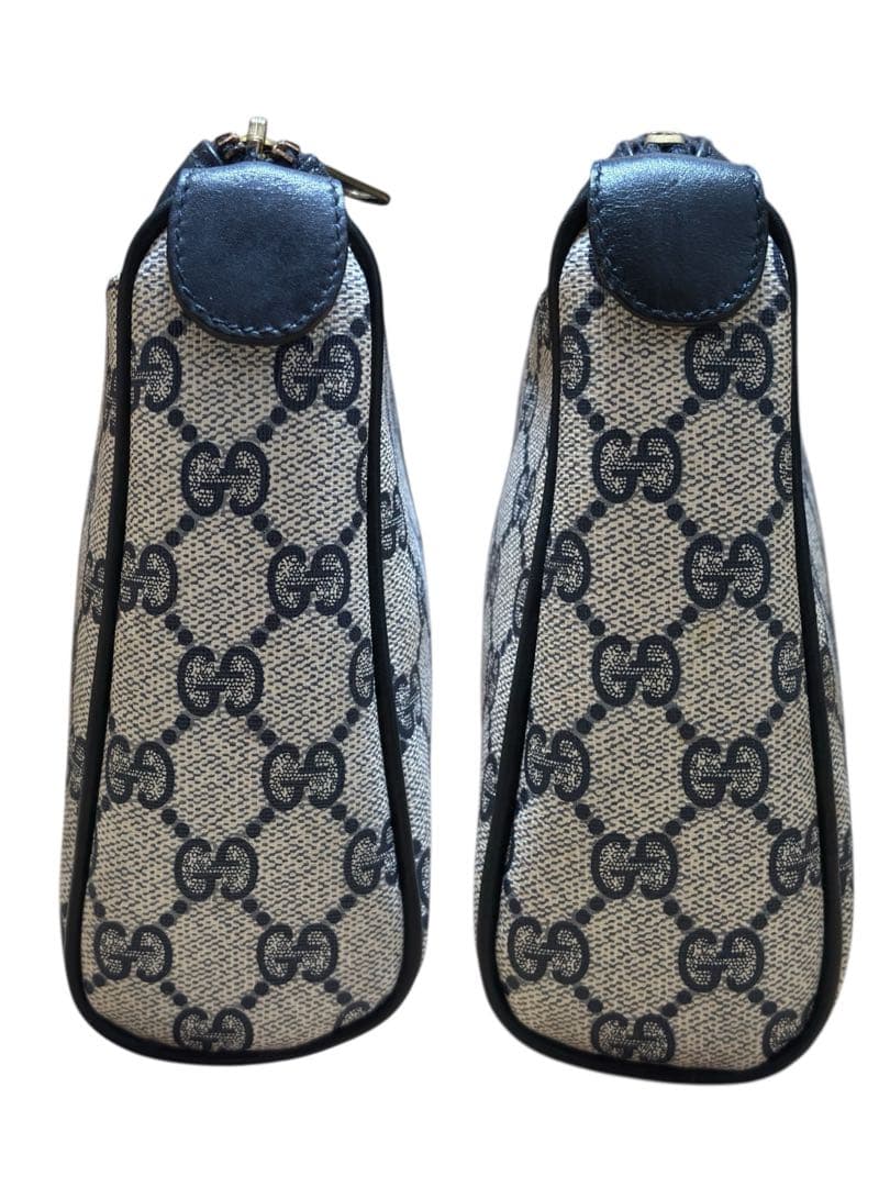 オールドグッチ シェリーライン GGスプリーム ロゴ金具 クラッチバッグ