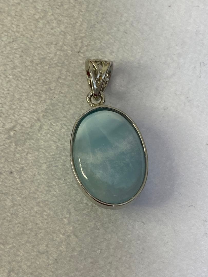 ラリマー　ドミニカ共和国産　ペンダントトップ　ハイクオリティ　天然石