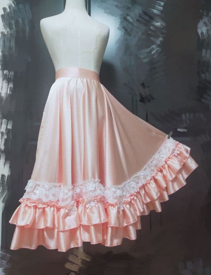 【moon】お稽古スカート