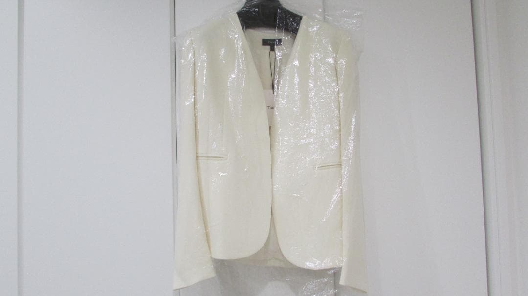 ★最終★新品タグ付　5万　theory　セオリー　ノーカラージャケット　入学式