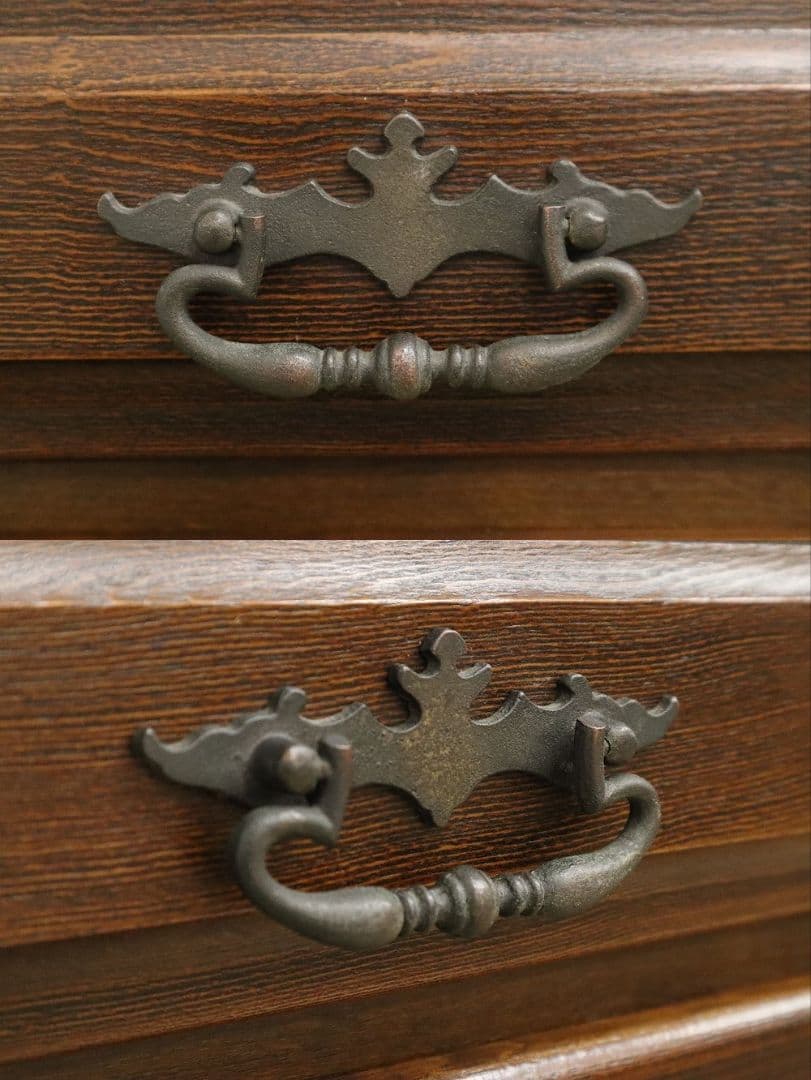 【so】オールドカリモク◆ライティングデスク机・クラシック