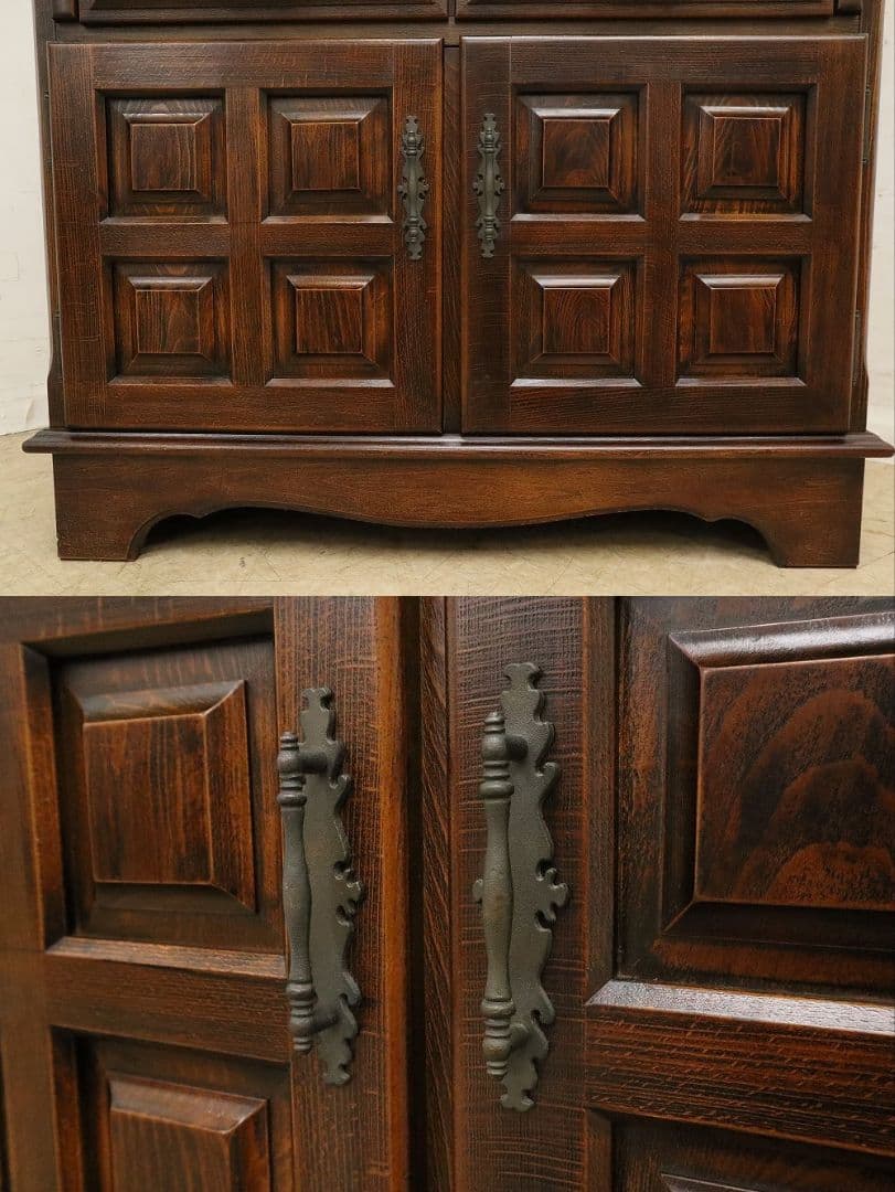 【so】オールドカリモク◆ライティングデスク机・クラシック