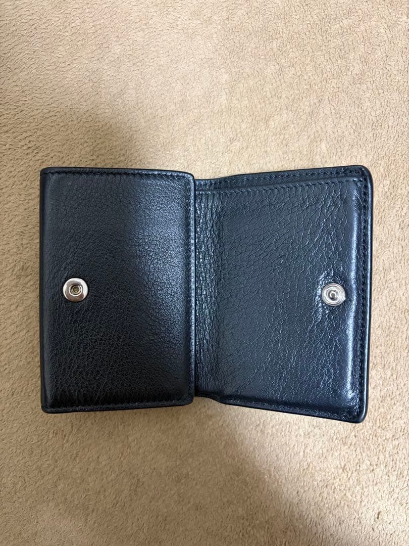 BALENCIAGA ブラック 三つ折り財布