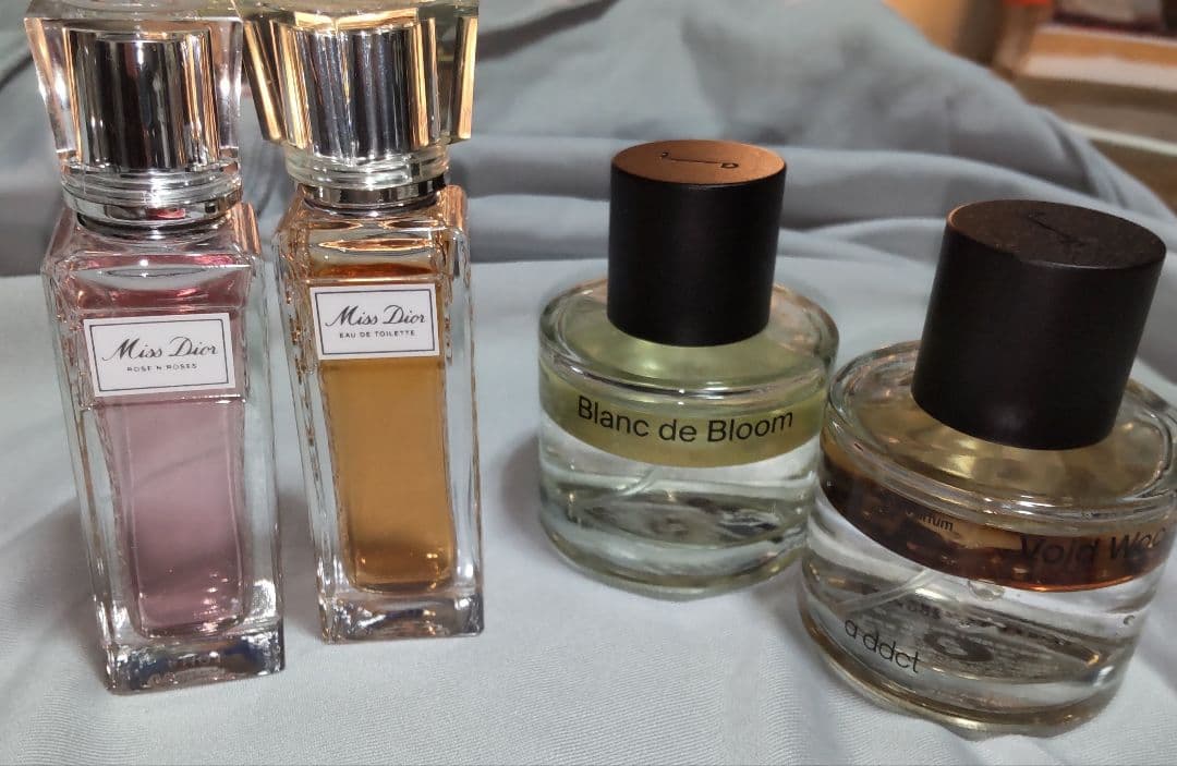 本日限定価格！ディオール２本、未開封マジョロマンティカ、エイディクト２本の香水