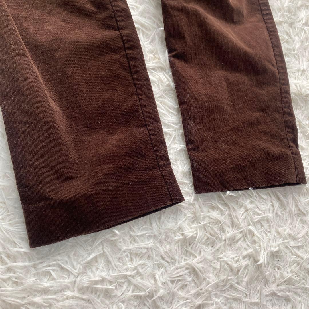 美品　ナノユニバース コーデュロイ セットアップ ブラウン　L